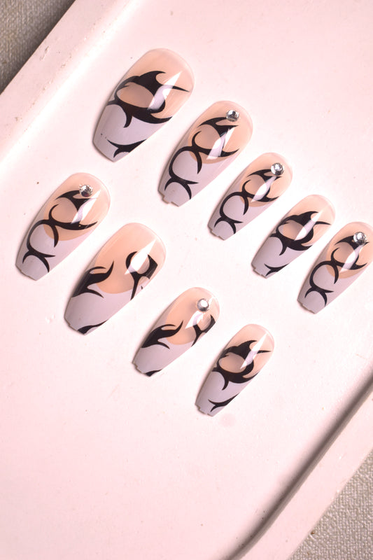 Tribal Chic Press-On Nails