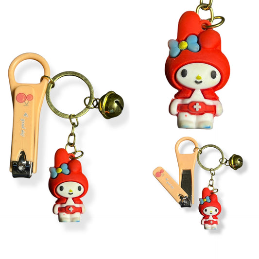 Adorable My Melody Nail Clipper Keychain
