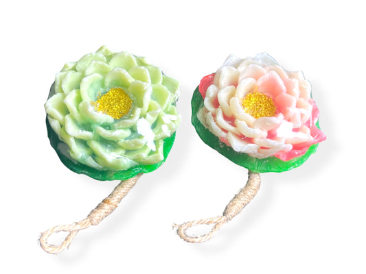 Exquisitely Crafted Floral Soap Blooms!